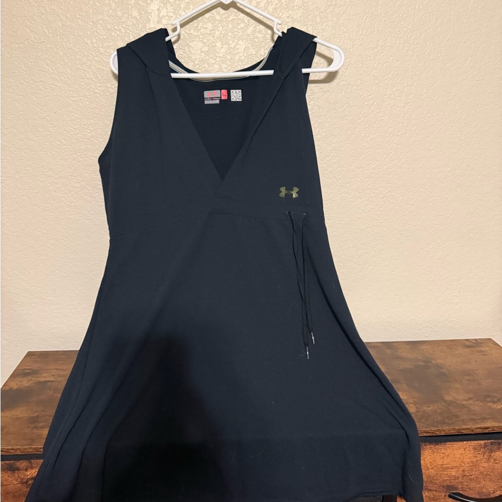 Under Armour Black Sleeveless Hooded Tank dress